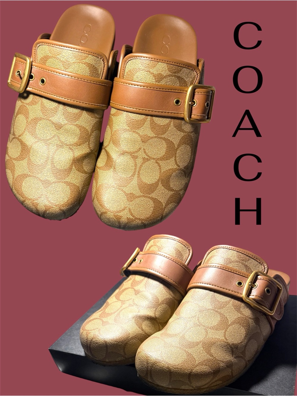 COACH • Men’s Slip on clogs